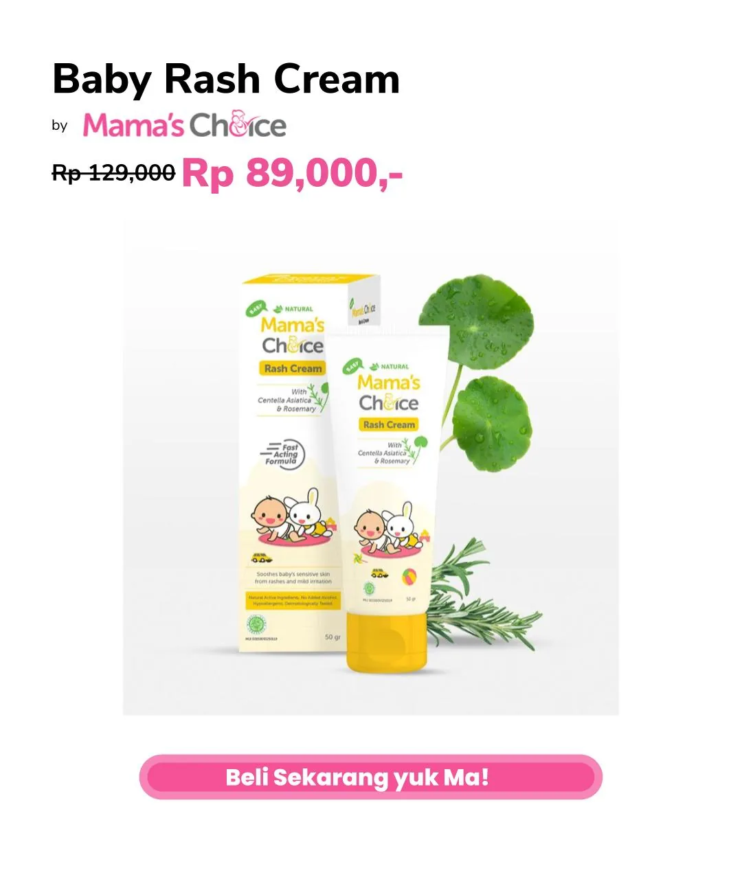 Inovasi Salep Ruam Bayi yang Ringan dan Efektif