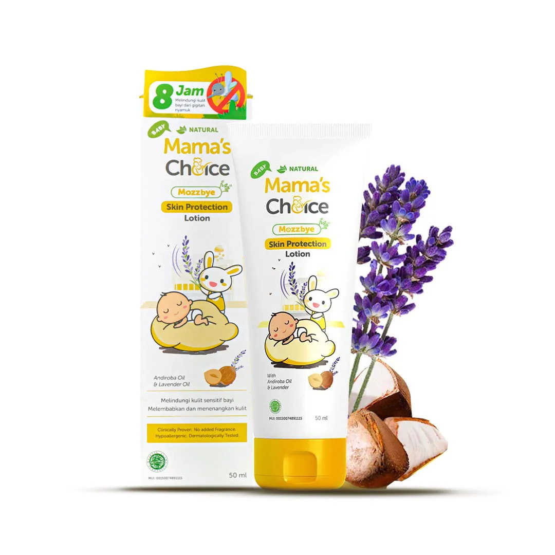 Mama’s Choice Baby Mozzbye Skin Protection Lotion, Anti Nyamuk untuk Bayi
